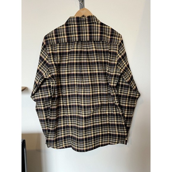 NWT Everlane Mens Brown Plaid Button Up Shirt Size Medium - Picture 7 of 12